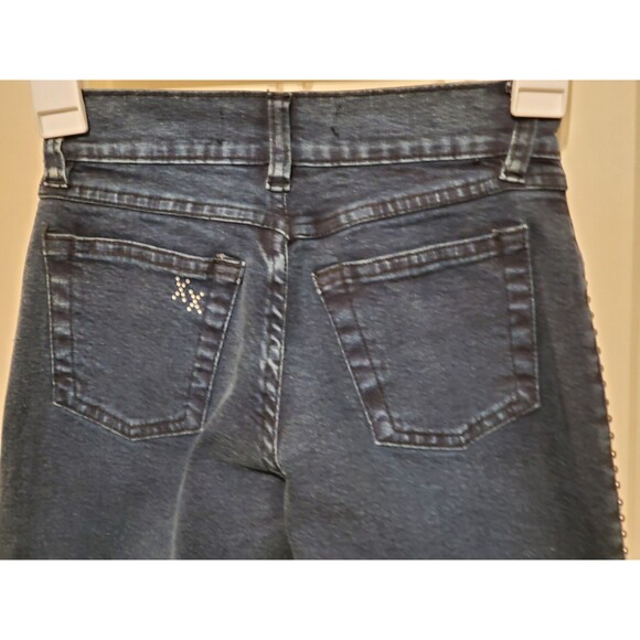 BrazilRoxx Embellished Embroidered Jeans BR 36/US 0 Blue - NEW With Tags - Picture 10 of 12